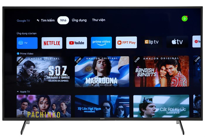 Google Tivi Sony 4K 65 Inch KD-65X75K